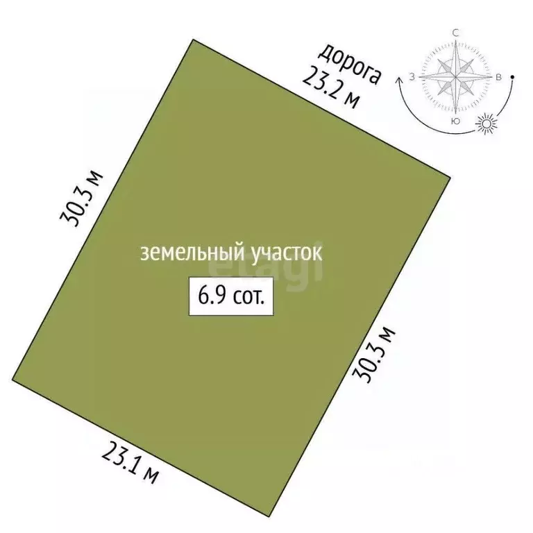 Участок в Мордовия, Лямбирский район, Берсеневское с/пос, Альтерра кп  ... - Фото 1