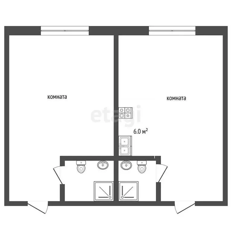 2-комнатная квартира: Сочи, микрорайон Светлана, улица Лысая Гора, 33Б ... - Фото 0