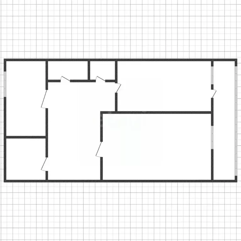 2-к кв. Курская область, Курск просп. Анатолия Дериглазова, 9 (88.0 м) - Фото 2