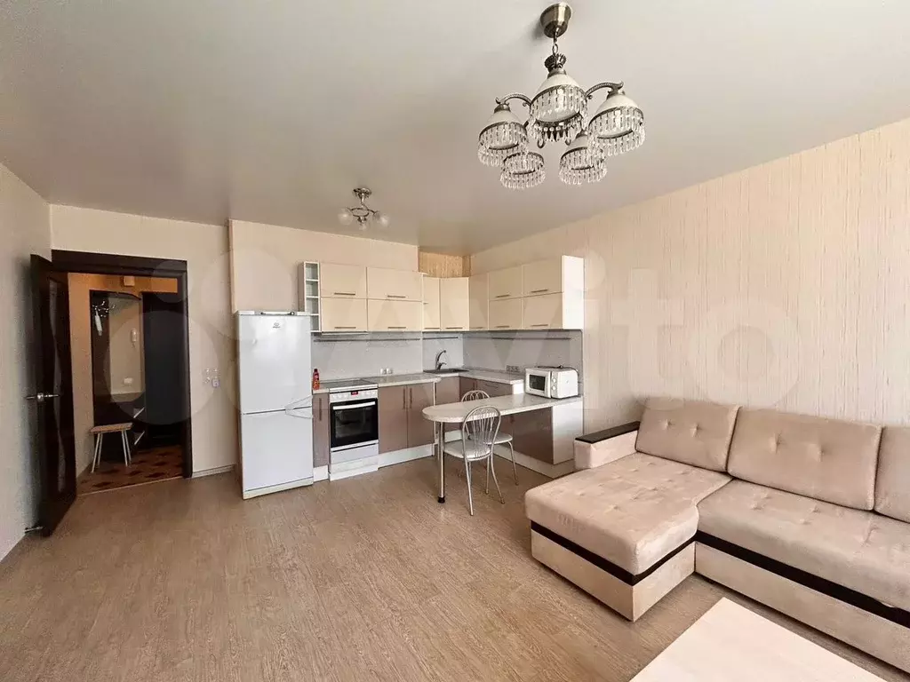 Квартира-студия, 34 м, 4/10 эт. - Фото 1