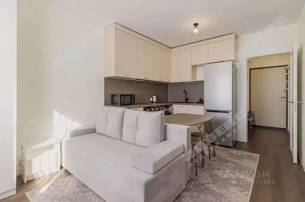 Студия Санкт-Петербург ул. Пейзажная, 24к3 (20.6 м) - Фото 1