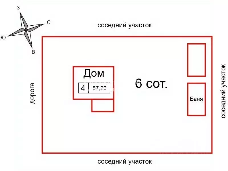 Дом в Ленинградская область, Выборгский район, Рощинское городское ... - Фото 1