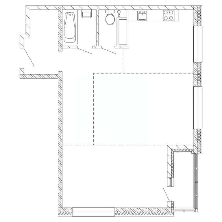 2-к кв. Приморский край, Владивосток Снеговая ул., 9к1 (64.62 м) - Фото 0