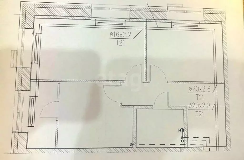 2-к кв. Татарстан, с. Высокая Гора ул. Ирека Миннахметова, 1 (50.4 м) - Фото 1