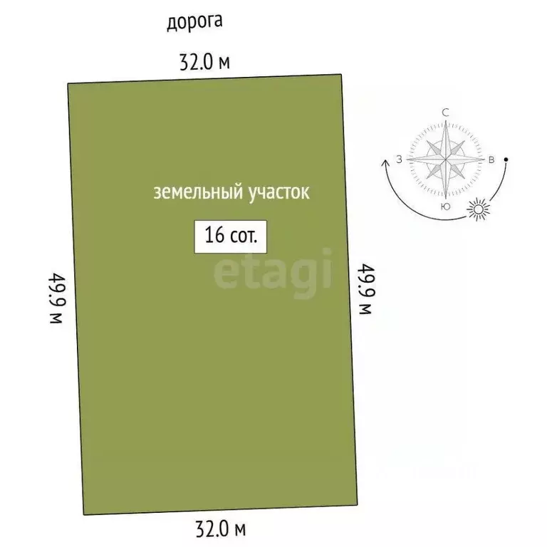 Участок в Тюменская область, Тюменский муниципальный округ, с. ... - Фото 2