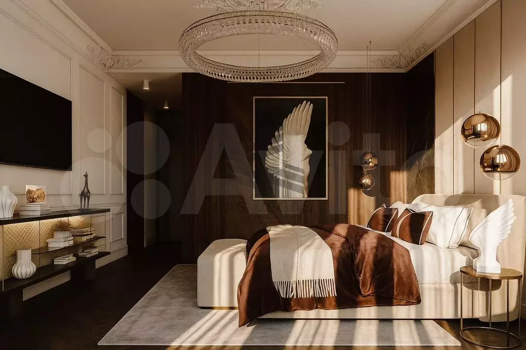 3-к. квартира, 110 м, 9/45 эт. - Фото 0