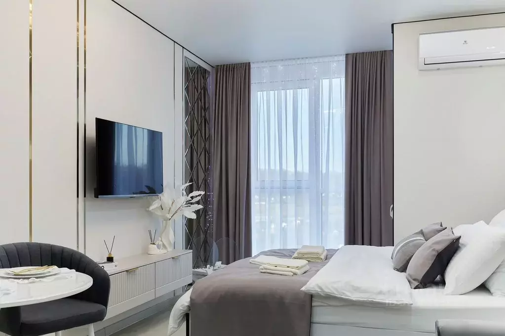 Студия Краснодарский край, Сочи Бытха мкр, ул. Ясногорская, 16/8к2 ... - Фото 2