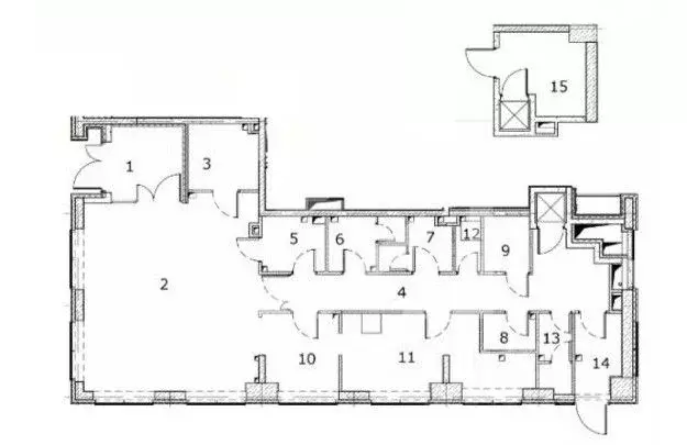 Помещение свободного назначения в Москва 1-я оч., Шагал жилой ... - Фото 2