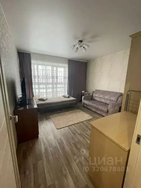 1-к кв. Иркутская область, Иркутск Байкальская ул., 236В/1 (32.0 м) - Фото 1