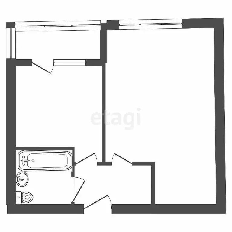 1-комнатная квартира: Ковров, Берёзовая улица, 81 (38.4 м) - Фото 0