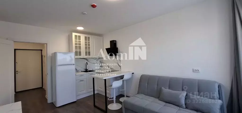 Студия Санкт-Петербург ул. Маршала Казакова, 21к3 (22.5 м) - Фото 2