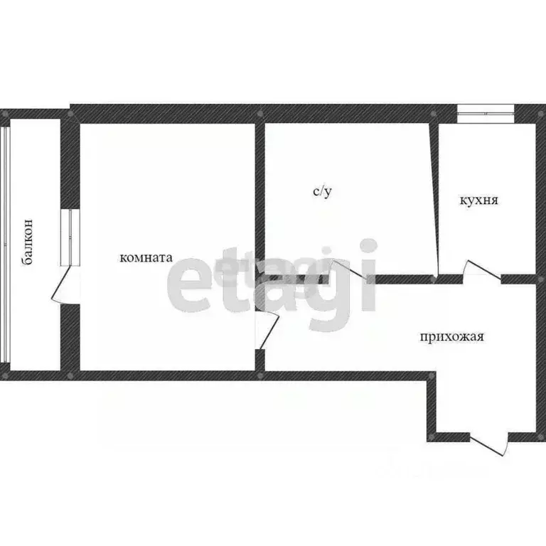 1-к кв. Костромская область, Кострома Венеция мкр, 36 (27.9 м) - Фото 1