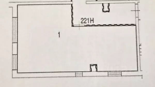 Торговая площадь в Москва Новогиреевская ул., 5Ак2 (58 м) - Фото 1