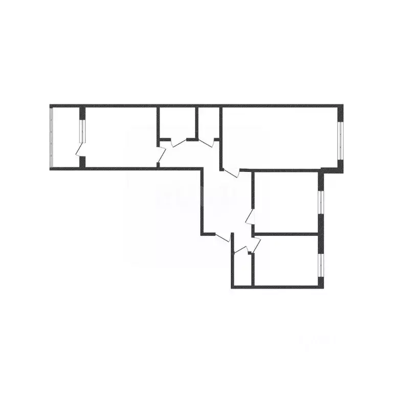 3-к кв. Курганская область, Кетовский муниципальный округ, с. ... - Фото 2