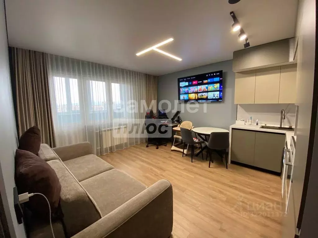 1-к кв. Бурятия, Улан-Удэ Ключевская ул., 64Б (38.1 м) - Фото 1