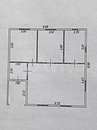 Дом 75 м на участке 6 сот. - Фото 0