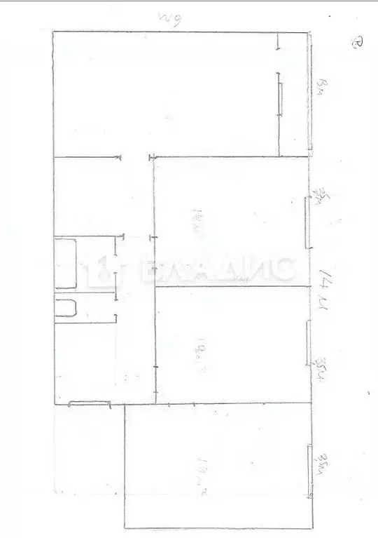 3-к кв. Воронежская область, Воронеж ул. Кирова, 24 (80.9 м) - Фото 1