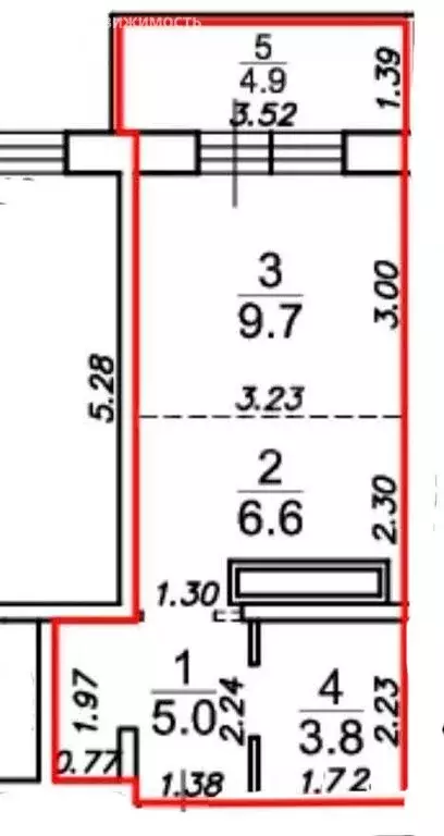 Квартира-студия: Иркутск, улица Пискунова, 148/5 (30 м) - Фото 1
