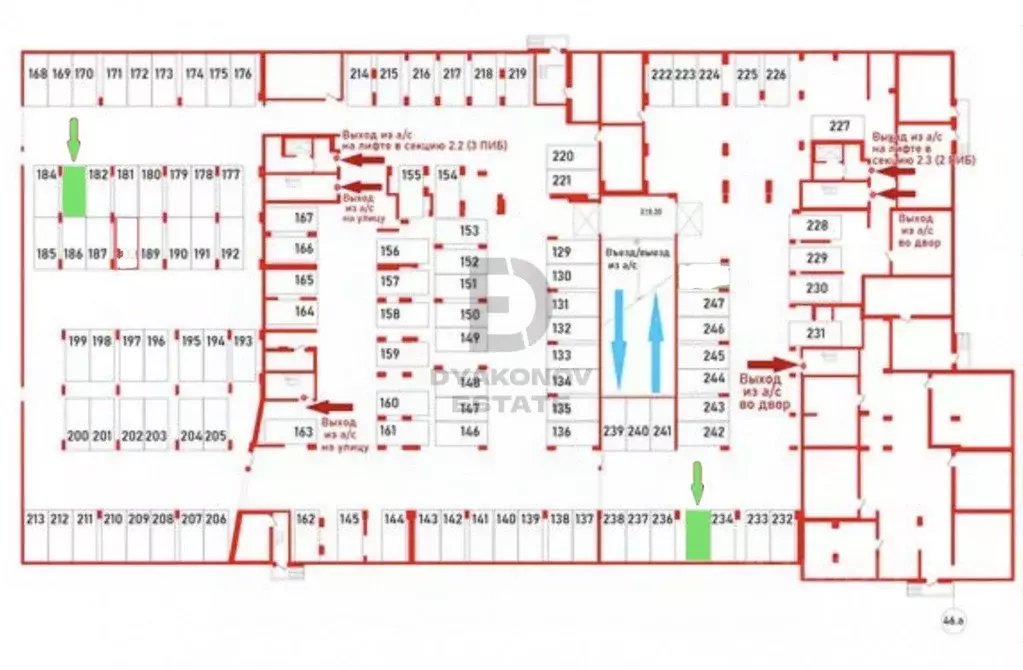 Гараж в Санкт-Петербург Парашютная ул., 71к2 (13 м) - Фото 2