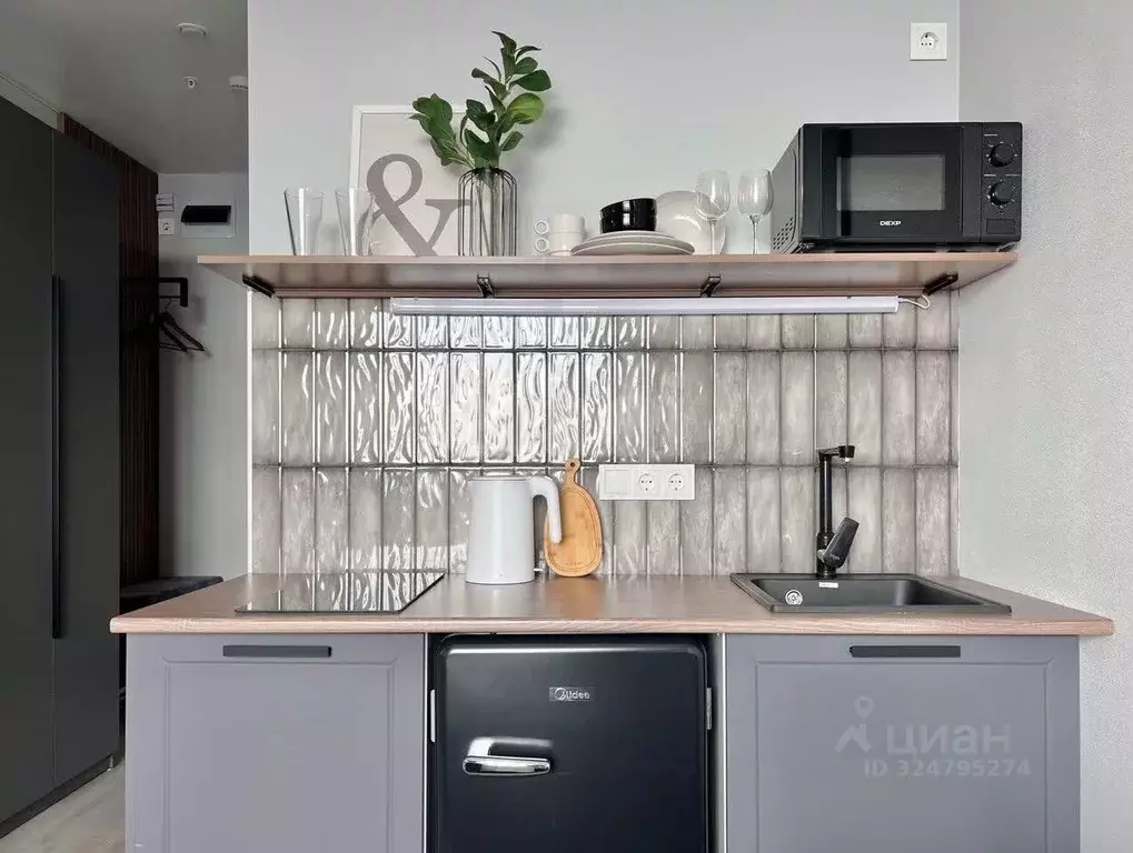 Студия Новосибирская область, Новосибирск ул. Кирова, 113/2 (20.0 м) - Фото 1