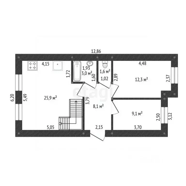 Дом в Башкортостан, Уфимский район, Русско-Юрмашский сельсовет, д. ... - Фото 2