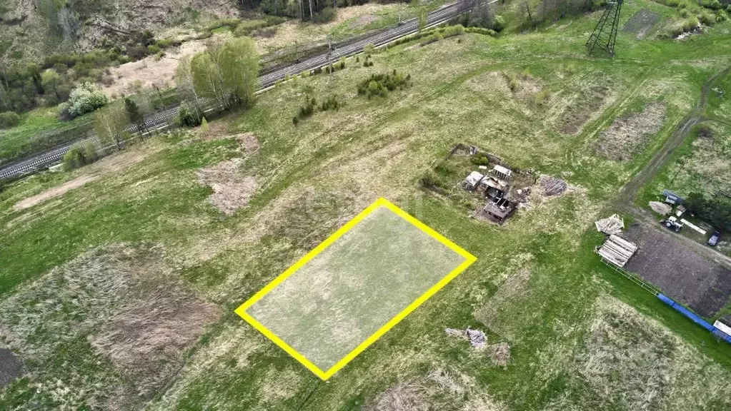 Участок в Томская область, Томск д. Киргизка, ул. Некрасова (8.93 ... - Фото 1