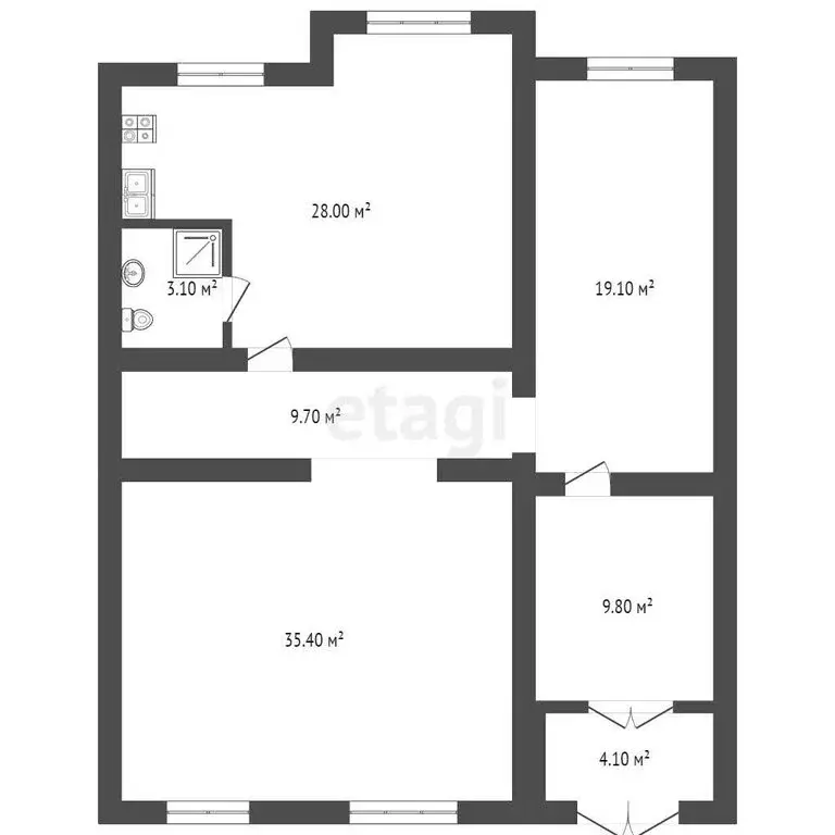 3-комнатная квартира: Балашов, улица Ленина, 36А (109.5 м) - Фото 1