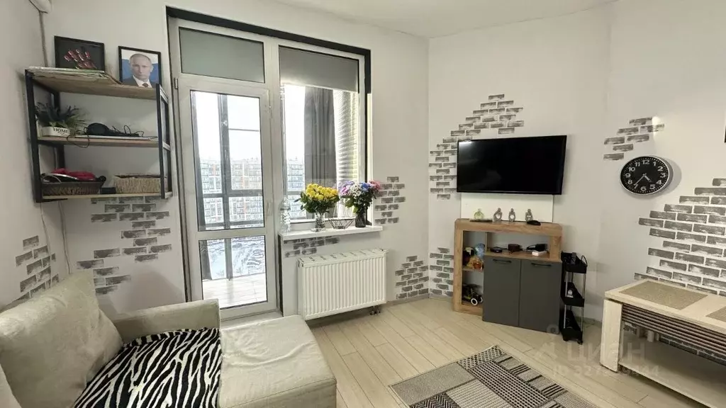 Студия Ленинградская область, Всеволожский район, пос. Бугры бул. ... - Фото 1