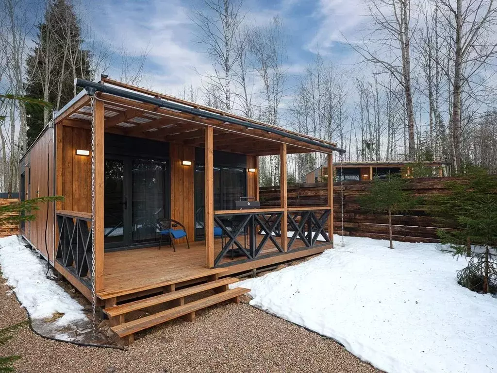 Дом в Ленинградская область, Приозерский район, Сосновское с/пос, ... - Фото 1