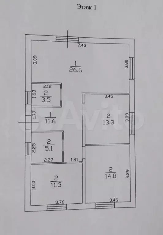 Дом 89,6 м на участке 7,5 сот. - Фото 0