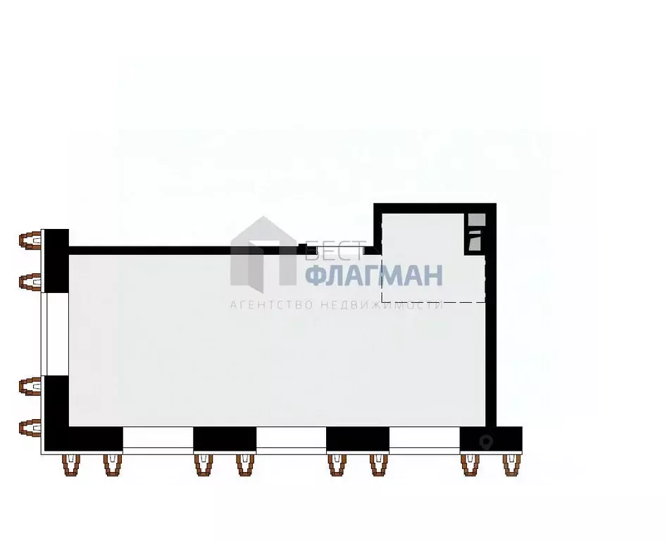 Помещение свободного назначения в Москва Выборгская ул., 18 (54 м) - Фото 2
