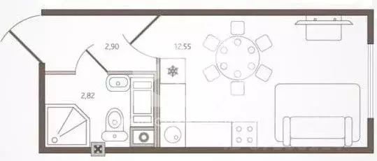 Студия Новосибирская область, Новосибирский район, с. Криводановка, ... - Фото 2
