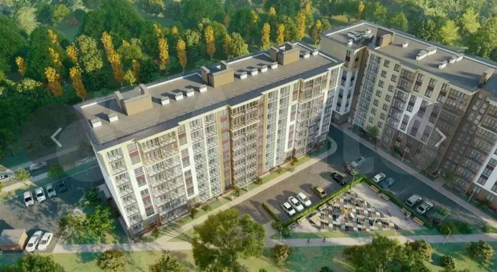 2-к. квартира, 63,5 м, 3/8 эт. - Фото 0