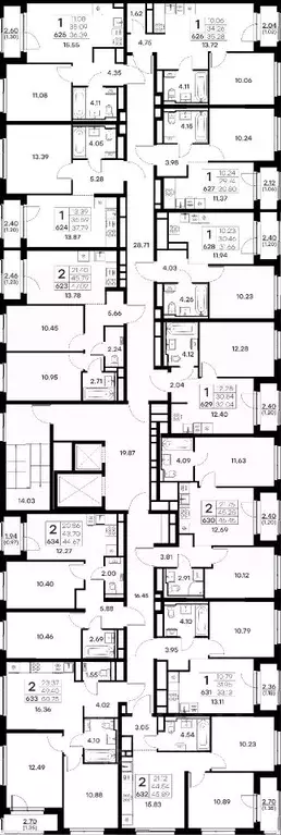 2-к кв. Владимирская область, Владимир Глоракс Октябрьский жилой ... - Фото 2
