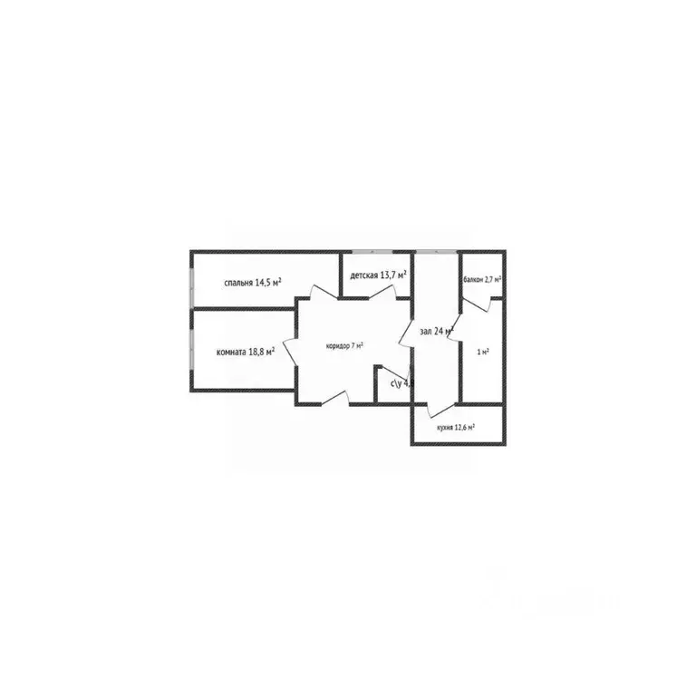 4-к кв. Дагестан, Махачкала просп. Имама шамиля, 87Б (94.0 м) - Фото 1