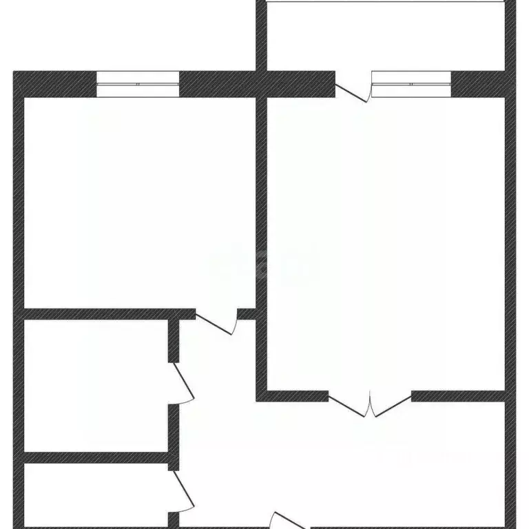 1-к кв. Курганская область, Курган Половинская ул., 10 (34.0 м) - Фото 2