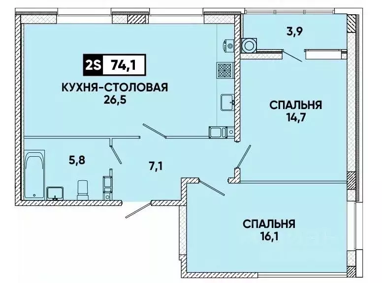 Купить Квартиру Солнечный Круг Ставрополь 1 Комнатную