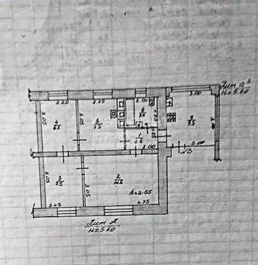 3-к кв. Липецкая область, Чаплыгин ул. Кирова, 35 (55.0 м) - Фото 2