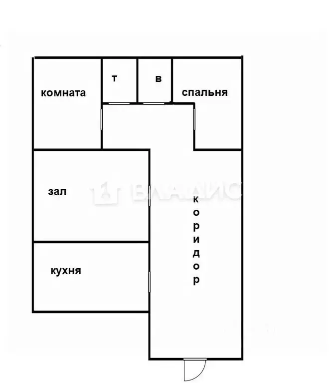 3-к кв. Приморский край, Уссурийск ул. Карбышева, 10А (67.4 м) - Фото 1