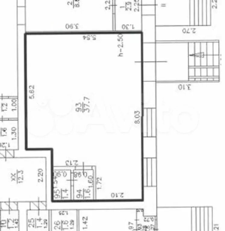 Аренда торговое 40 м2, ул. Ухтомского, д. 16 - Фото 0