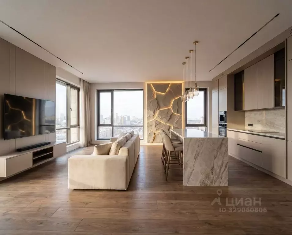 3-к кв. Москва Багратионовский проезд, 5Ак1 (80.3 м) - Фото 1