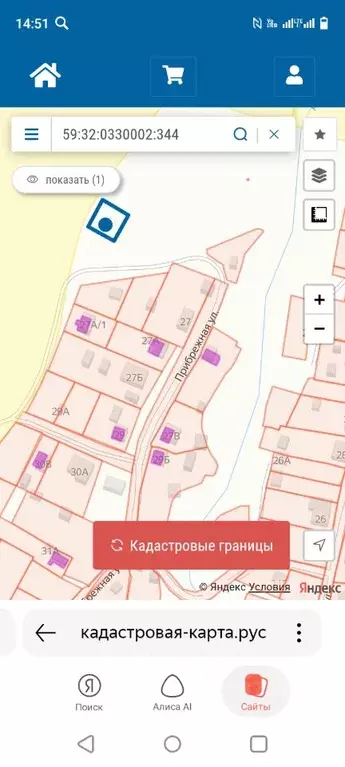 Участок в Пермский край, Пермский муниципальный округ, д. Сакмары  ... - Фото 2