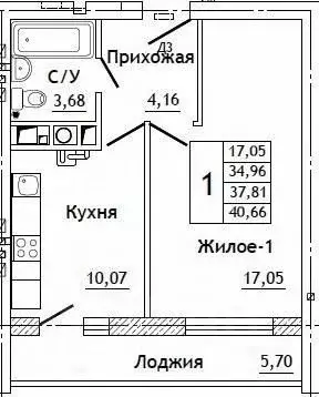 1-к кв. Смоленская область, Смоленский муниципальный округ, д. ... - Фото 0