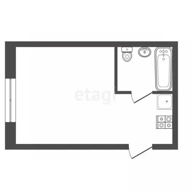 Комната Мордовия, Саранск ул. Тани Бибиной, 20А (18.0 м) - Фото 1