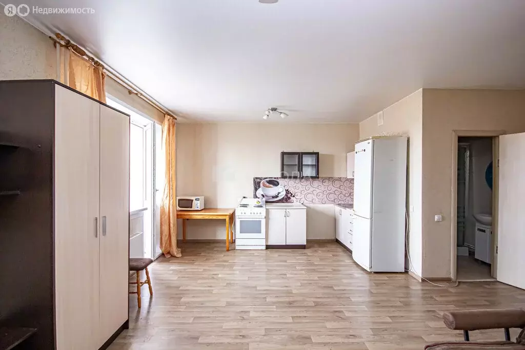 Квартира-студия: Новосибирск, улица Николая Грицюка, 3 (31 м) - Фото 1