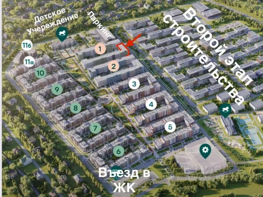 Торговая площадь в Московская область, Одинцовский городской округ, с. ... - Фото 1