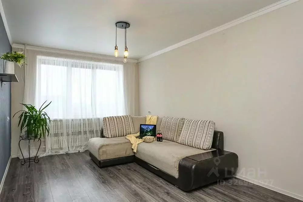 1-к кв. Омская область, Омск Солнечный мкр, ул. 3-я Любинская, 5 (29.2 ... - Фото 1