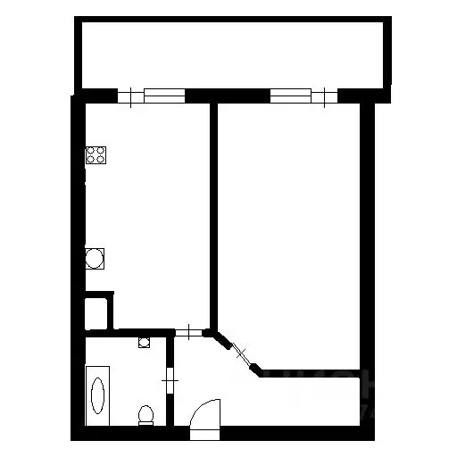 1-к кв. Санкт-Петербург Учительская ул., 18к1 (36.0 м) - Фото 1