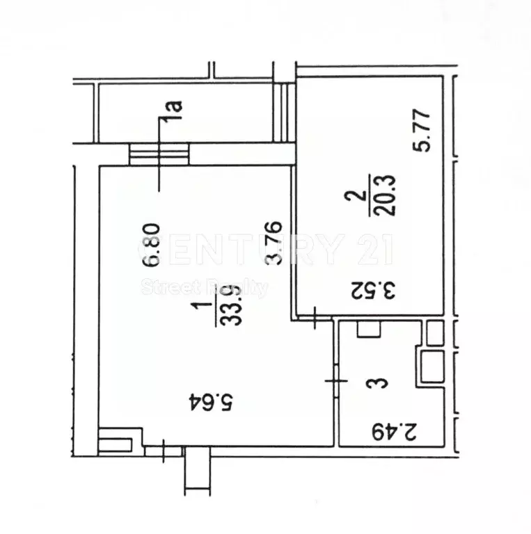 2-к кв. Москва Мытная ул., 7с1 (60.5 м) - Фото 1