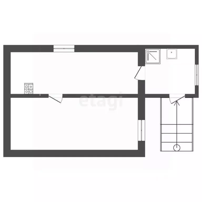 1-к кв. Крым, Бахчисарай ул. Ленина, 58 (28.1 м) - Фото 2